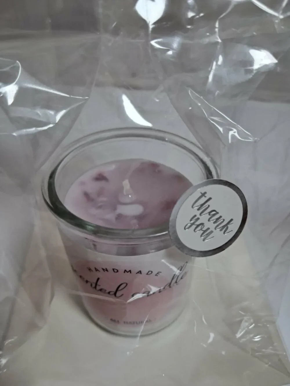 Handmade Soy Wax Candles 2pc Gardenia Apple Cinnamon 3.14oz